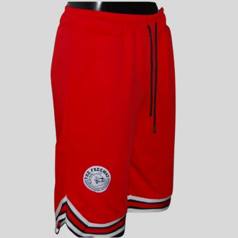 Bermuda Shorts Basket Rosso - Art. 1503 🏀 - Shorts Bodybuilding Basket
