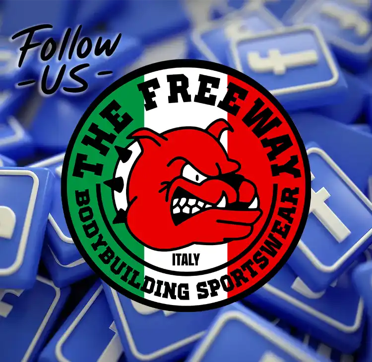 Logo circolare con bulldog e i colori della bandiera italiana.