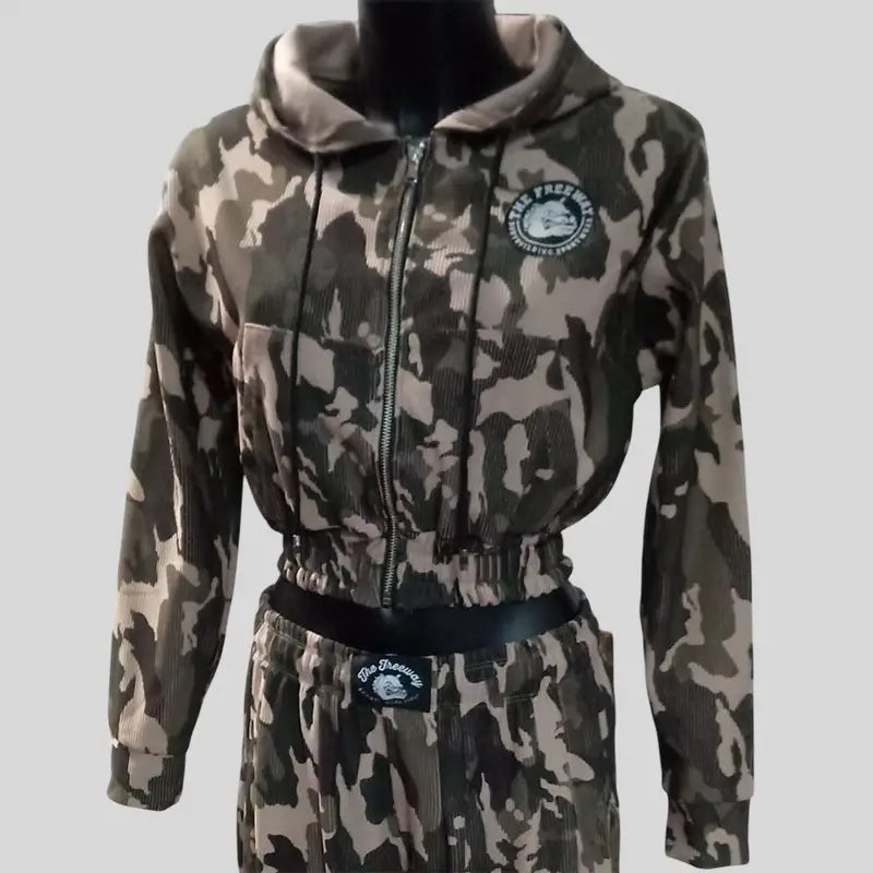 Completo Donna Mimetico Militare - Art.7870 - Completo donna