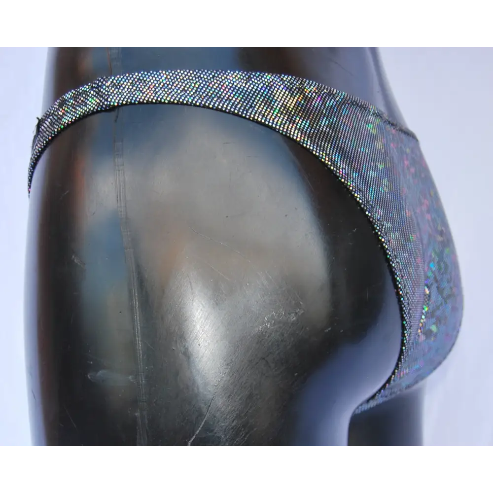 Costume Bodybuilding Slip Nero Multicolore - Art.Dn109