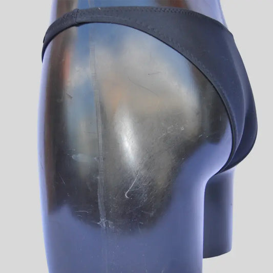 Costume Bodybuilding Slip Nero Tinta Unita - Art.Dn107 - Costume Competizione