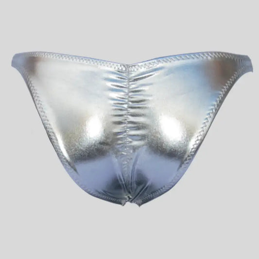 Costume Bodybuilding Slip Pro Argento - Art.Dn108 - Costume Competizione