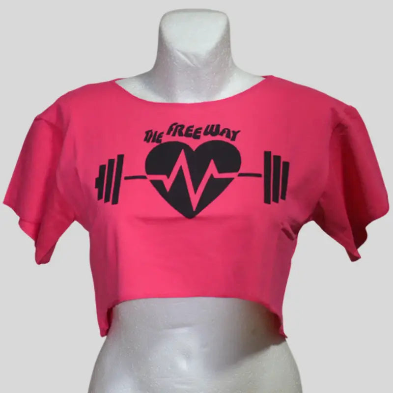 Rag Top Donna per il Tuo Allenamento - Fucsia Art.6080 - Taglia unica / Fucsia / Cotone 95% , Elastan 5% - Rag Top donna