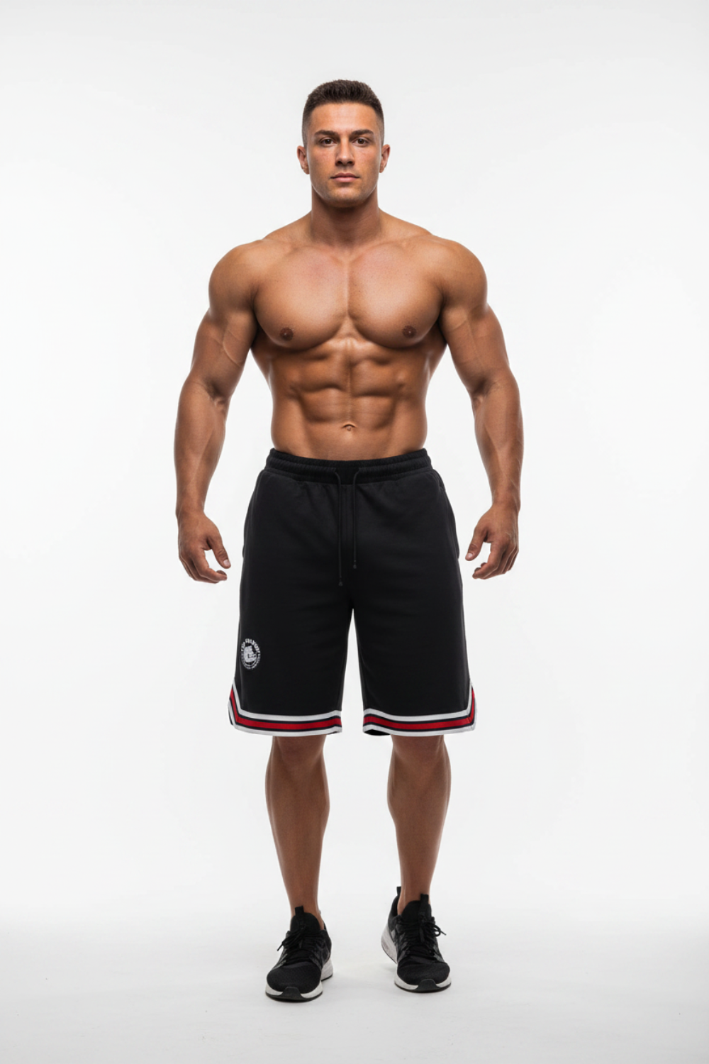 Bermuda Shorts Basket Nero - Art.1503 