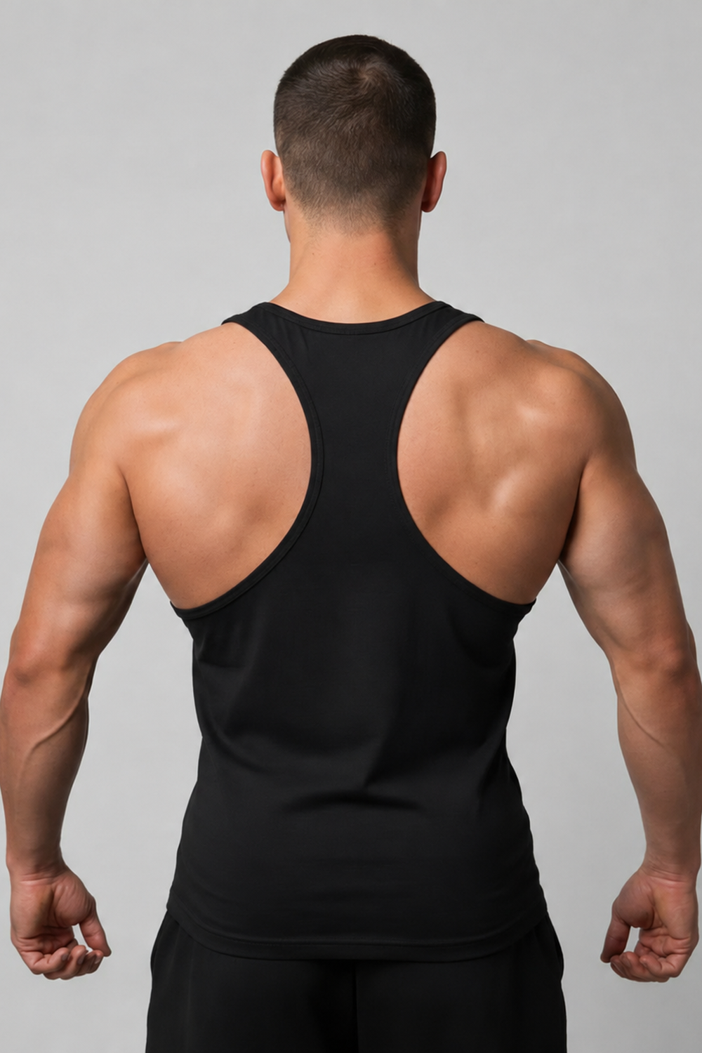 Canotta Big Gym Tank Top Vogatore Nero - Art. 2221