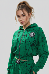Completo Donna Verde Marmorizzato - Art.7870