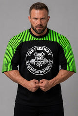 Maglia da allenamento per Bodybuilding con inserto bicolore - Art. 2275