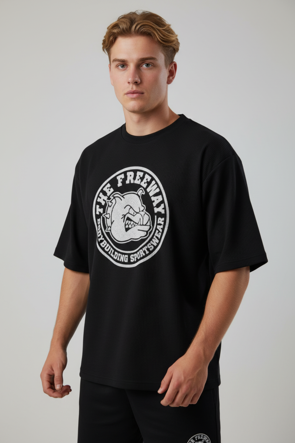 Bodybuilding Rag Top Stondata - Nero - Art. 2272