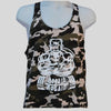 Canotta Big Gym Tank Top Vogatore - Mimetico Militare - Art. 2221 - S / Mimetico Militare - Big Gym Tank Top Vogatora