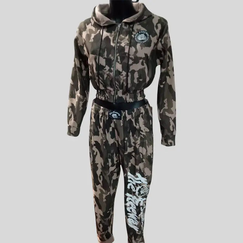 Completo Donna Mimetico Militare - Art.7870 - XS / Mimetico Militare - Completo donna