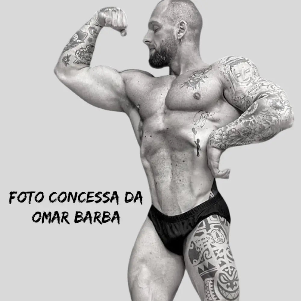 Costume Bodybuilding International Nero - Art.112 - Costume Competizione
