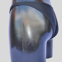 Costume Bodybuilding Slip Nero Tinta Unita - Art.Dn107 - Costume Competizione