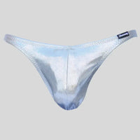 Costume Bodybuilding Slip Pro Argento - Art.Dn108 - S / Argento / Lycra Laminato - Costume Competizione