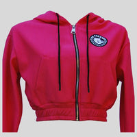 Giacca Da Donna Con Cappuccio Fucsia - Art.6586 - Giacca con Cappuccio