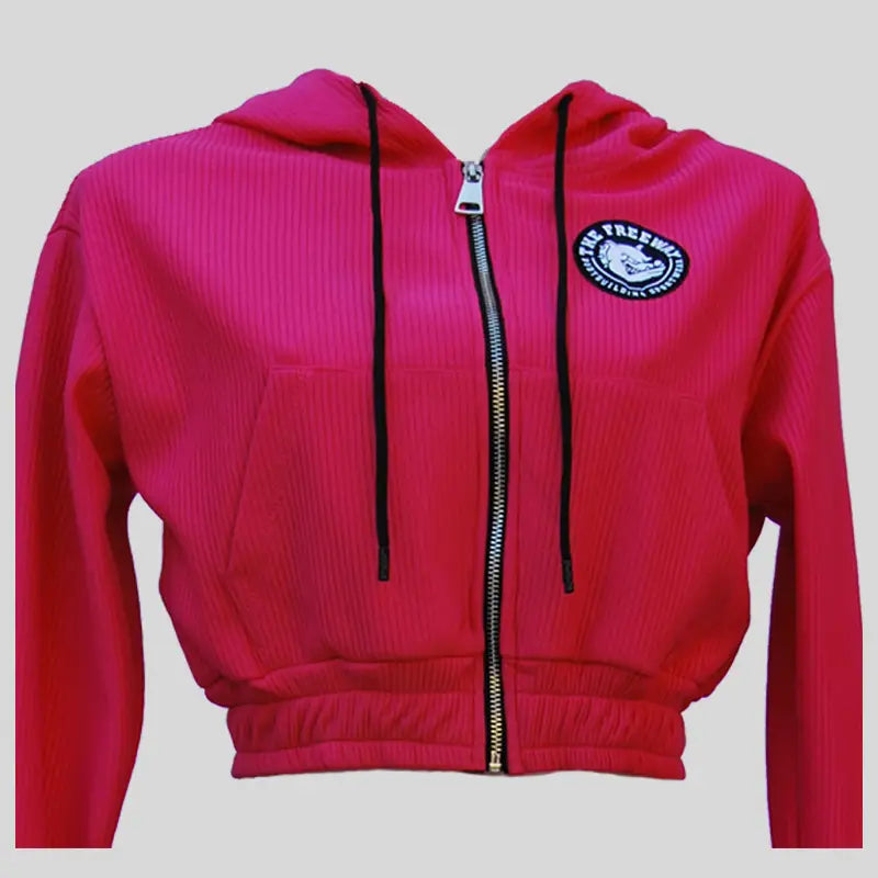 Giacca Da Donna Con Cappuccio Fucsia - Art.6586 - Giacca con Cappuccio