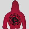 Giacca Da Donna Con Cappuccio Fucsia - Art.6586 - XS / Fucsia / 95% Poliestere, 5% Elastan - Giacca con Cappuccio