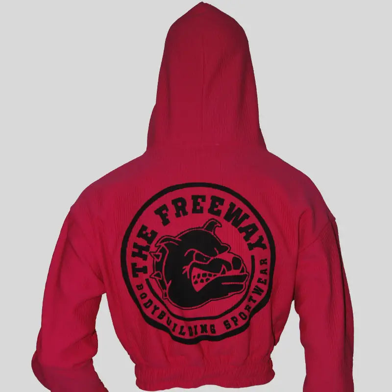 Giacca Da Donna Con Cappuccio Fucsia - Art.6586 - XS / Fucsia / 95% Poliestere, 5% Elastan - Giacca con Cappuccio
