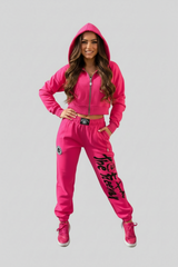 Pantaloni Allenamento Bodybuilding Fucsia - Art.252