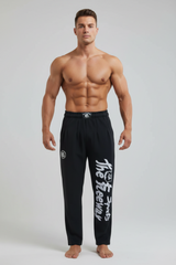 Pantaloni Allenamento Bodybuilding Unisex Nero - Art.252