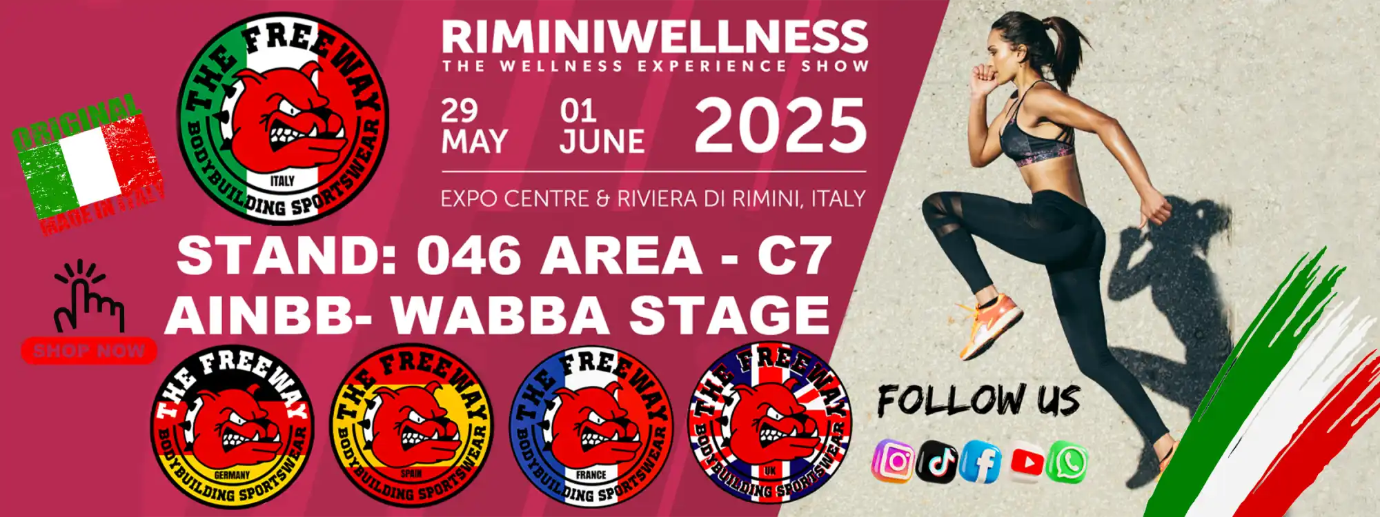 Annuncio dell'evento RiminiWellness.