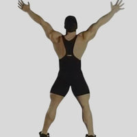 Salopette Elasticizzata Per Squat - D0072 - Salopette Elasticizzata per Squat